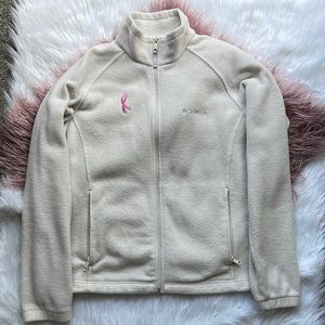 Columbia | breast cancer edition fleece jacket